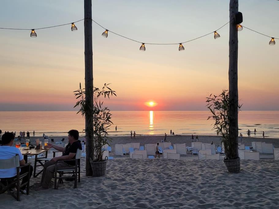 Ithaka Beach House, Unieke Plek Met Vrij Parkeren! Noordwijk Kültér fotó