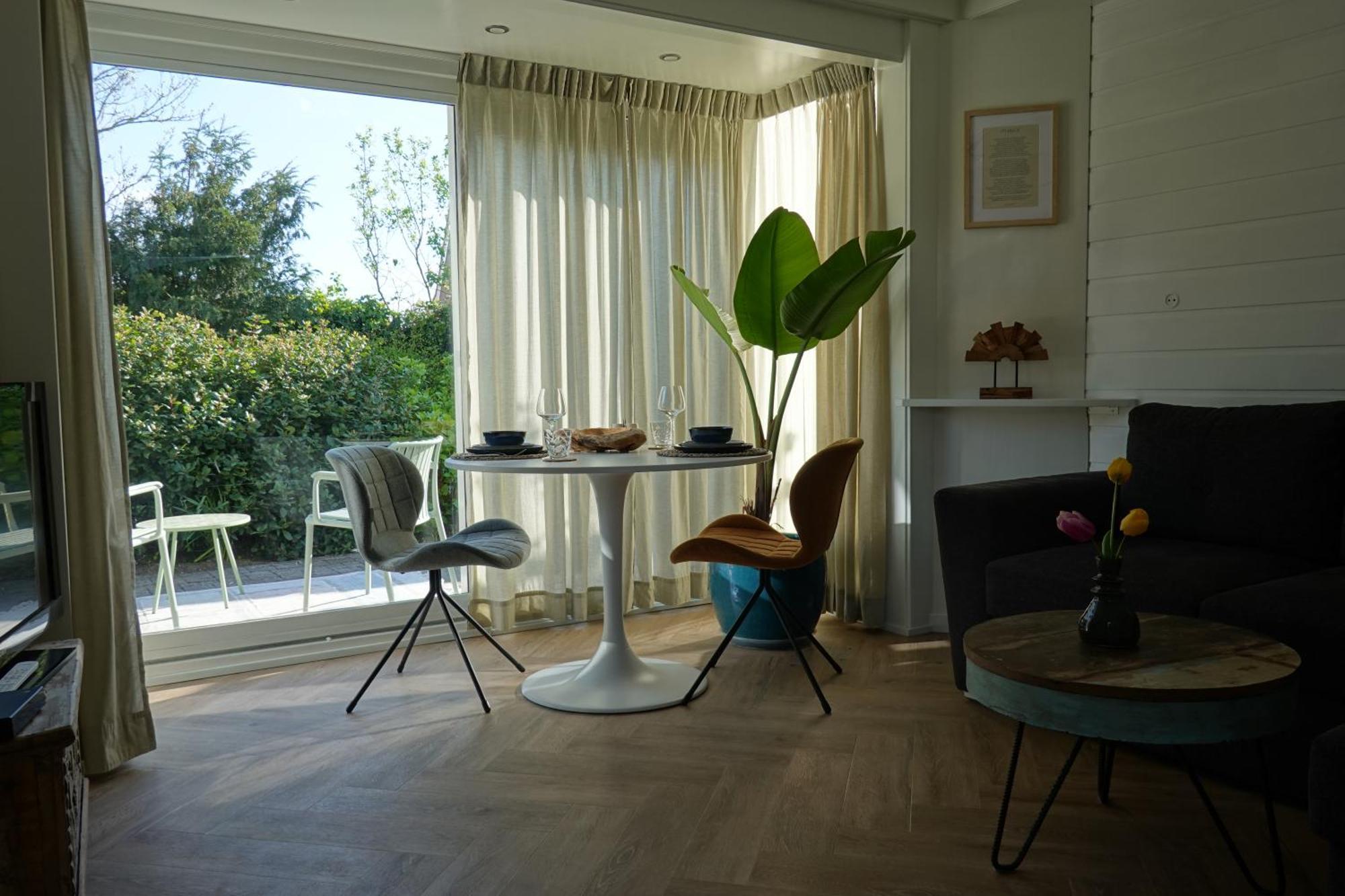 Ithaka Beach House, Unieke Plek Met Vrij Parkeren! Noordwijk Kültér fotó